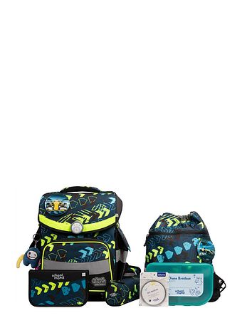 School-Mood Timeless Pro Skoleransel-sæt 7-delt