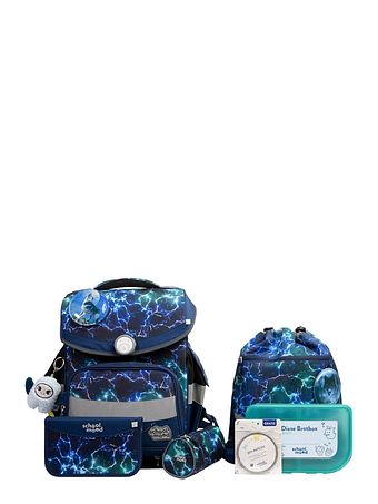 School-Mood Timeless Pro Skoleransel-sæt 7-delt