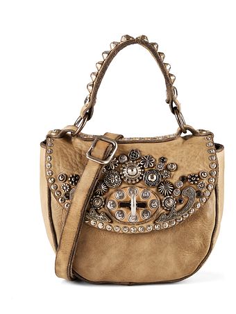 Campomaggi Afrodite Mini Bag håndtaske Læder 16 cm