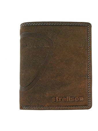 Strellson Baker Street-pung i læder 10 cm