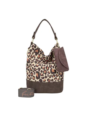 Fritzi aus Preußen Izzy07 Limited Leo Camel Skuldertaske 25 cm Fritzi aus Preußen Izzy07 Limited Leo Camel Skuldertaske 25 cm