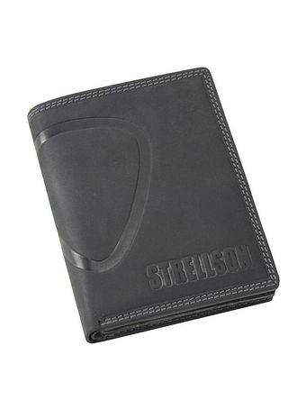 Strellson Baker Street-pung i læder 10 cm