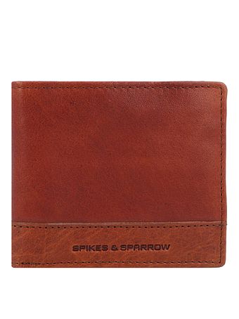 Spikes & Sparrow Cartera Bloqueo RFID Piel natural 11 cm Spikes & Sparrow Cartera Bloqueo RFID Piel natural 11 cm
