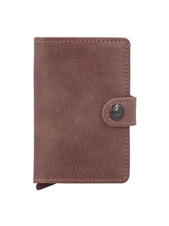 Secrid Miniwallet Tarjetero Bloqueo RFID Piel natural 6.5 cm Secrid Miniwallet Tarjetero Bloqueo RFID Piel natural 6.5 cm