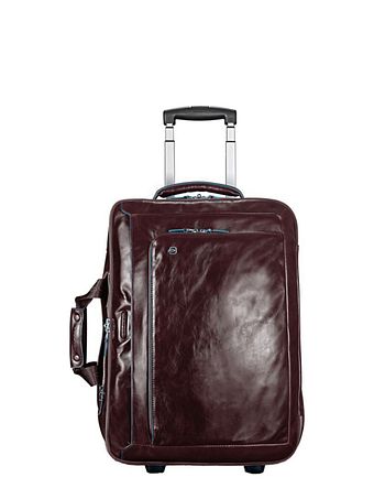 Piquadro Blue Square 2-hjuls business trolley læder 51 cm laptoprum