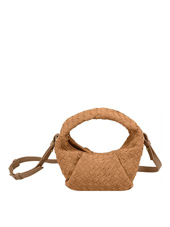 LES VISIONNAIRES Greta mini weave Bolso Piel natural 20 cm LES VISIONNAIRES Greta mini weave Bolso Piel natural 20 cm