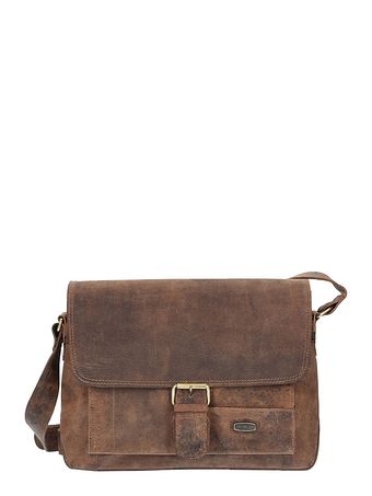 Harold's Antik Messenger 32 cm læderrum til bærbar computer