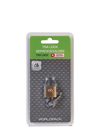 Worldpack Rejsetilbehør TSA-hængelås 2 cm Worldpack Rejsetilbehør TSA-hængelås 2 cm