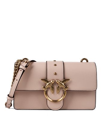 PINKO Love One Bolsa de hombro Piel natural 21 cm PINKO Love One Bolsa de hombro Piel natural 21 cm