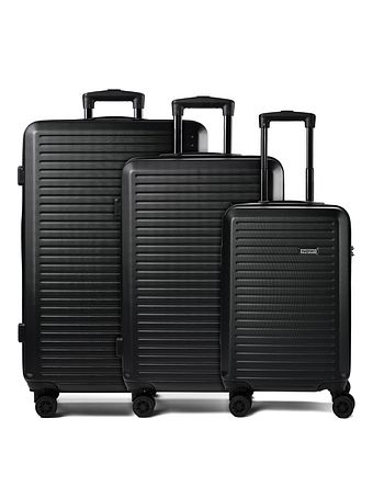 NOWI Grand Canaria 4-Rollen Kofferset 3tlg. mit Doppelrollen