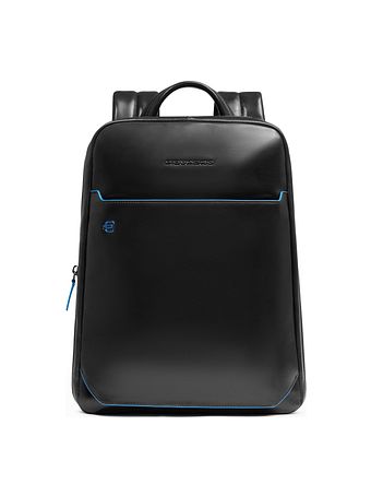 Piquadro Blue Square Daypack RFID-beskyttelse Læder 37 cm Laptoprum