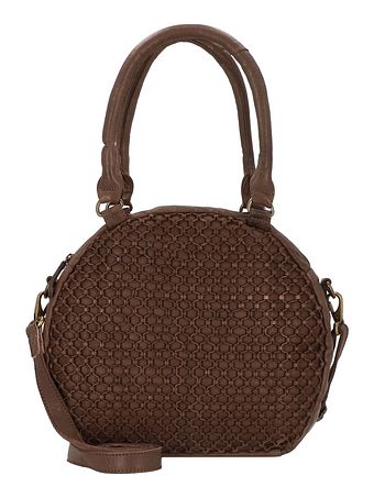 Greenland Nature Femi & Nine skuldertaske i læder 34 cm