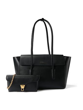 Coccinelle Beat Bolsa de hombro Piel natural 33 cm