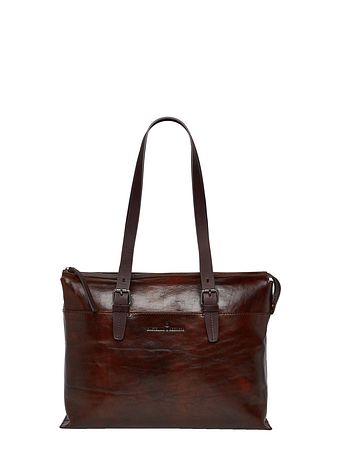 Castelijn & Beerens Rien Skuldertaske RFID-beskyttelse Læder 40 cm Laptoprum