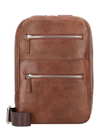 Leonhard Heyden Amsterdam skuldertaske i læder 30 cm