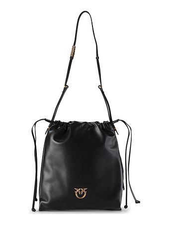 PINKO Slouchy Skuldertaske Læder 31 cm