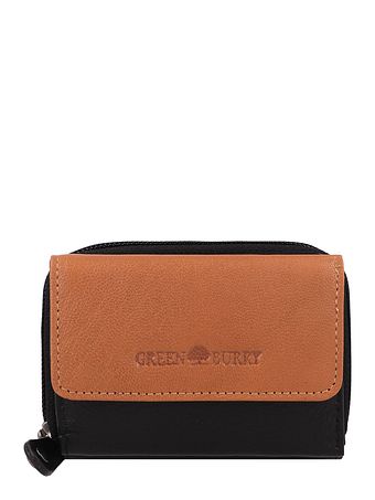 Greenburry Nappa Pung RFID-beskyttelse Læder 11 cm