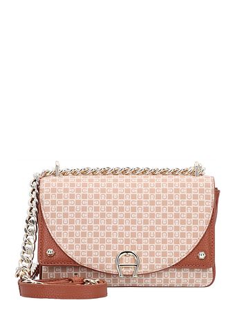 AIGNER Diadora skuldertaske i læder 20 cm