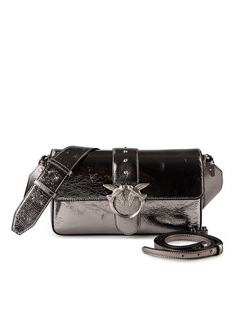 PINKO Love One Classic Skuldertaske Læder 27 cm PINKO Love One Classic Skuldertaske Læder 27 cm