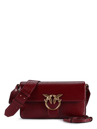 PINKO Love One Skuldertaske Læder 27 cm