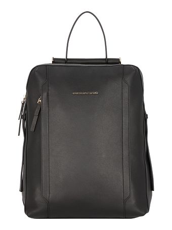 Piquadro Circle rygsæk læder 41 cm rum til bærbar computer