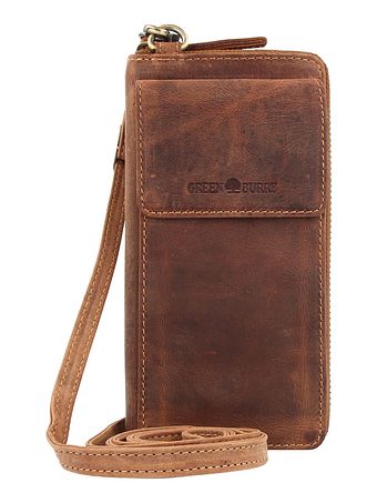 Greenburry Vintage mobiletui RFID læder 8 cm