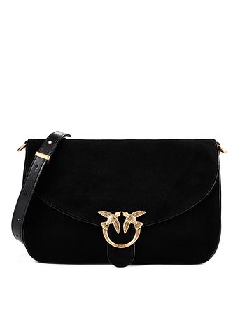 PINKO Love Satchel Classic Borsa a tracolla Vera Pelle 27 cm PINKO Love Satchel Classic Borsa a tracolla Vera Pelle 27 cm