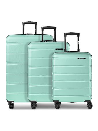 Franky Juego de maletas Munich 4.0 de 4 ruedas, 3 piezas con plegado extensible