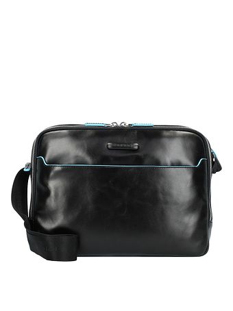 Piquadro Blå firkantet dokumentmappe 22 cm