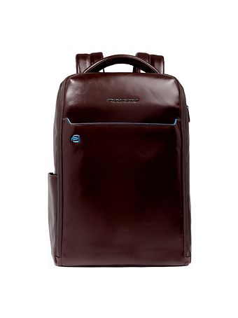 Piquadro Blue Square Batoh Kůže 29 cm Kapsa na notebook