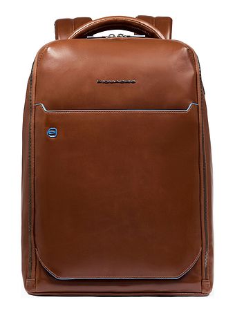 Piquadro Blue Square Daypack RFID-beskyttelse Læder 39 cm Laptoprum