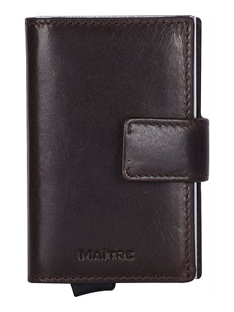 Maître Birkheim C-Two Kreditkortetui RFID-beskyttelse Læder 6.5 cm