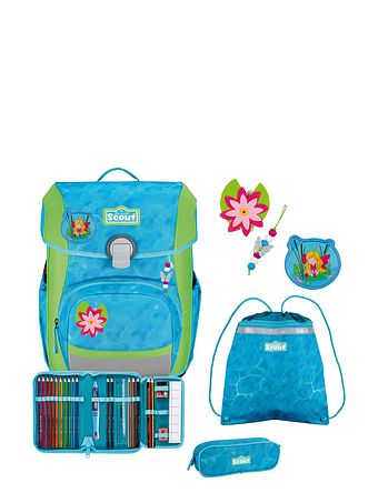 Scout Neo Skoleransel-sæt 4-delt