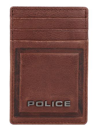 Police PT16-08536 Kreditkortholder i læder 7 cm med pengeclips