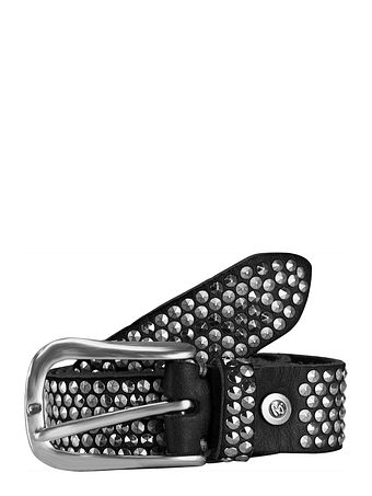 b.belt Bælte med nitter i læder