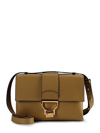 Coccinelle Arlettis skuldertaske i læder 23 cm