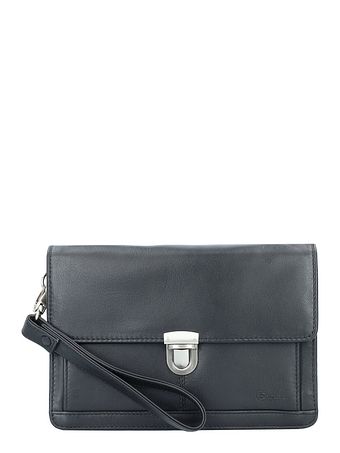 Esquire Håndledstaske i Oxford-læder 22 cm