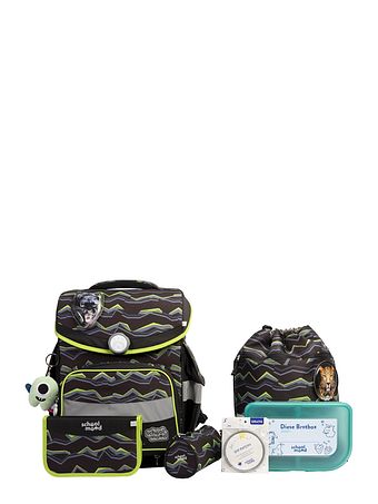 School-Mood Timeless Pro Skoleransel-sæt 7-delt