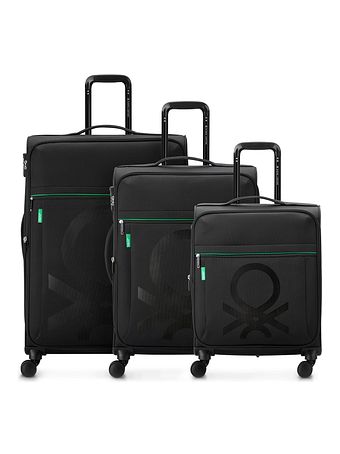 Delsey Paris x United Colors of Benetton Colour Block 4-hjuls kuffertsæt 3 stk.