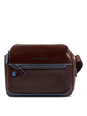 Piquadro Blue Square Skuldertaske Læder 27 cm
