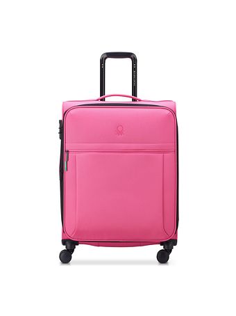 Delsey Paris x United Colors of Benetton BE 4-hjuls trolley 65 cm med ekspansionsfold