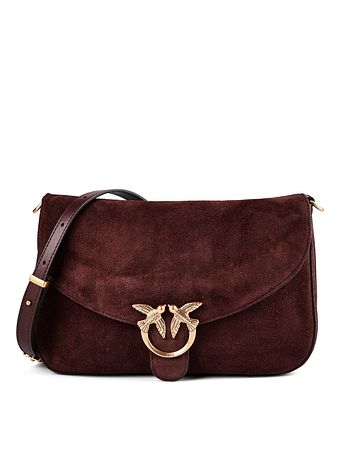 PINKO Love Satchel Classic Borsa a tracolla Vera Pelle 27 cm PINKO Love Satchel Classic Borsa a tracolla Vera Pelle 27 cm