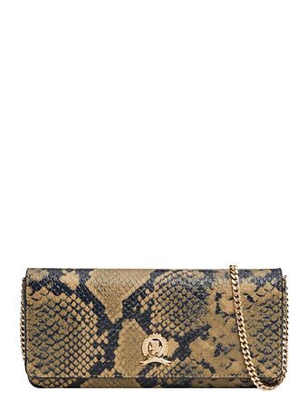 Tommy Hilfiger Luxe Leather Clutch pung Læder 19.5 cm