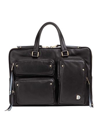 DuDu Pocket Dokumenttaske Læder 36 cm Laptoprum