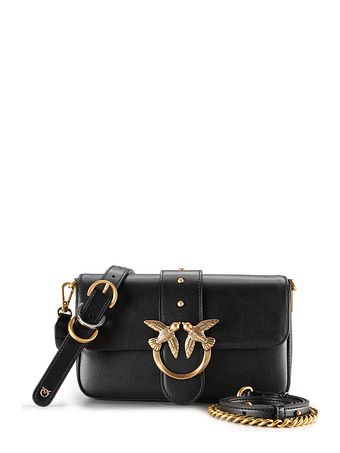 PINKO Love One Skuldertaske Læder 22 cm