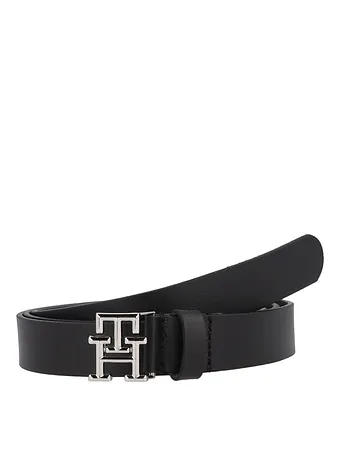 Tommy Hilfiger TH Logo Vyö Nahka