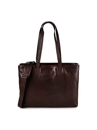 Plevier Power Tygkasse Läder 31 cm Laptopfack Plevier Power Tygkasse Läder 31 cm Laptopfack