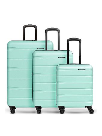 Franky Munich 4.0 4-hjulet kuffertsæt, 3-delt med stretchfoldning