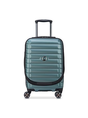 Delsey Paris Kabinový vozík Shadow 5.0 na 4 kolečkách Přihrádka na notebook 55 cm s rozšiřujícími záhyby