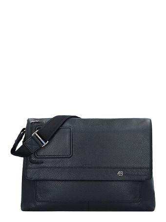 Piquadro Vibe Dokumenttaske Messenger Læder 41 cm Laptoprum